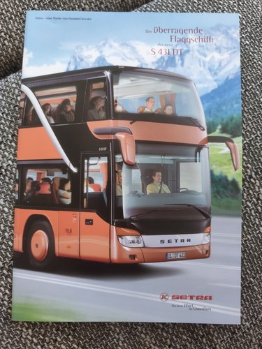 Setra 431 prospekt bus - setra,