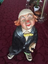 Achatit Clown mit Teddy