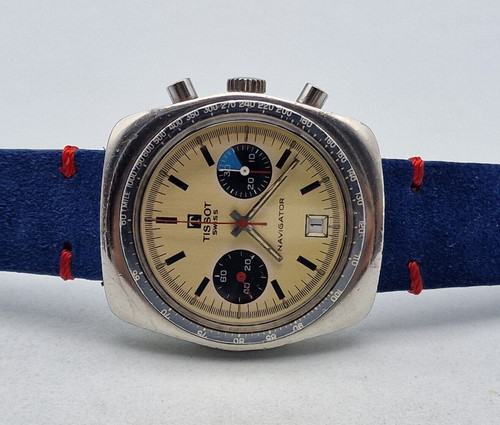 Vintage rare tissot - vintage, navigator