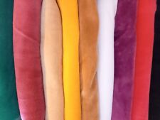 Nicki stoff  samtartig , Meterware  1 meter viele Farben