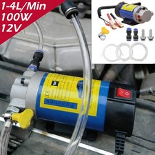 12V 100W Dieselpumpe Absaugpumpe Ölabsaugpumpe Ölpumpe Getriebeölpumpe 1-4L/min