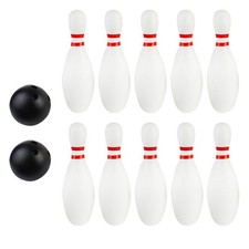Bowling Set mit 10 Kegel und 2