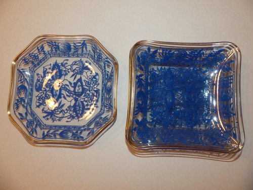 Kleine ddr glasteller - ddr,
