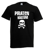 Herren T-Shirt Piratenkostüm