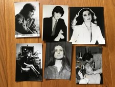 Lot von 6 Fotos mit italienischen Sängern, 5 sind im Format 13x18cm, das von Ros
