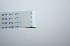 34 Pin flexibles Flachbandkabel AWM E118077  2896 80C VW-1 JI+HAW