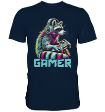 Waschbär Gamer T-Shirt -