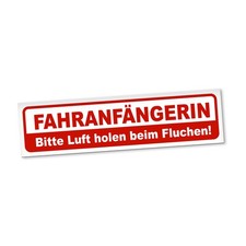 Fahranfängerin Magnetschild