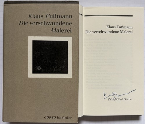 Klaus fußmann signiert kunst - klaus,