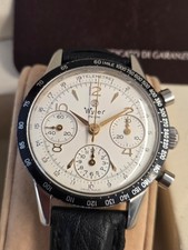 WYLER VETTA CINEMATIQUE CHRONO SWISS MADE AUTOMATIC 38MM NO LEMANIA 5100