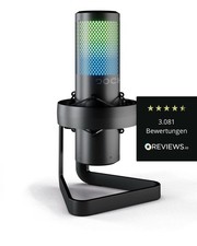 DOCKIN MP3000 Mikrofon mit USB-Anschluss für PC, MacOS, PS5, PS4 usw.