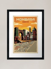 Mombasa Kenia Retro Vintage
