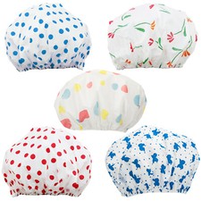 5x Duschhaube wasserdicht zum