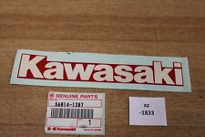 Kawasaki 56014-1207 Emblem, Fuel Tank NOS NEU genuine xz1833
