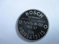 Nameplate sign Bosch HO/FSA