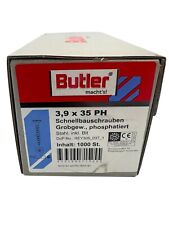 Schnellbauschrauben / Rigipsschrauben Ø 3,9x35 - 1000 Stk Grobgewinde Inkl. Bit