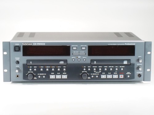 Tascam rw402 - tascam, cd-rw402