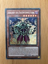 Yu-Gi-Oh Secret Rare Ankunft des Erzunterweltlers BLTR-DE046