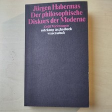 Der philosophische Diskurs der Moderne | 1985 | Buch v. J. Habermas