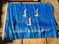 Fahne Flagge Stockfahne Kühlungsborn, Souvenir Ca 35x30 Ostsee