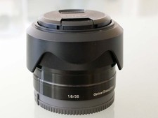 Sony SEL35F18 OSS Objektiv für E-mount APS-C Sony mit Bildstabilisator 35mm 1.8