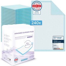 240x Krankenunterlagen ARNOMED SUPERDRY PLUS Inkontinenzunterlagen