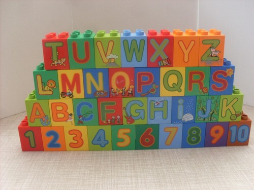 Duplo ersatzteile alphabet - ersatzteile,