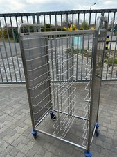 BLANCO Tablettwagen Abräumwagen mit Seitenwand   für 2x10 Tabletts