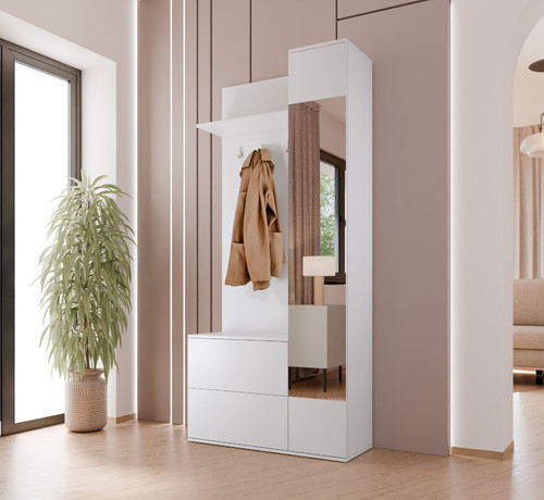 Garderobe set blanco - garderobe-set,