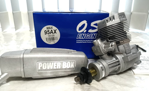 Max 95ax flugzeugmotor - o.s.,