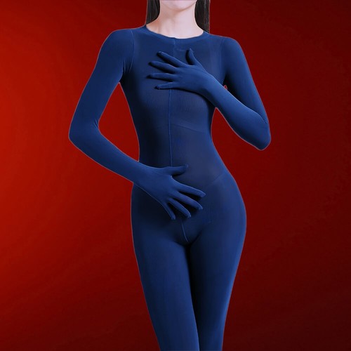 Damen samt bodystocking - samt,