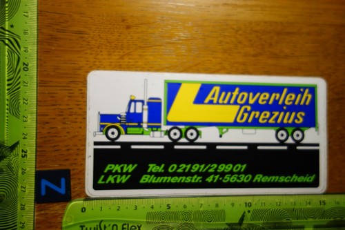 Alter aufkleber verkehr - aufkleber,