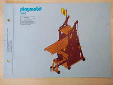 Playmobil Bauanleitung 3997 Angriffsturm Belagerungsturm A5 , 8 Seiten