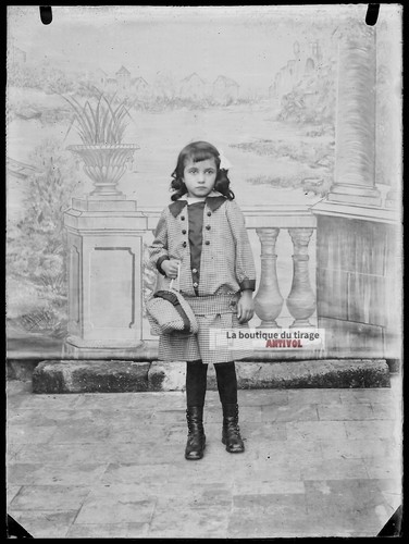 Alte fotoplatte glas negativ - alte,
