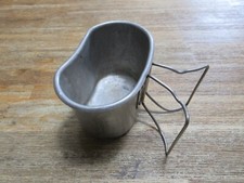 US Army Feldflaschen Becher Field Bottle Cup British Made 1945 WK2 WWII R.A.F.