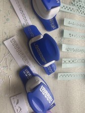 4 Mal Ein Bordüren Stanzer - Neuwertig .