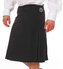 Kilt schottenrock schwarz - kilt,