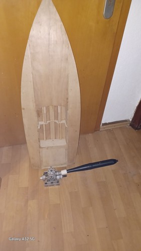 Rennboot rumpf holz - rumpf, holz+picco