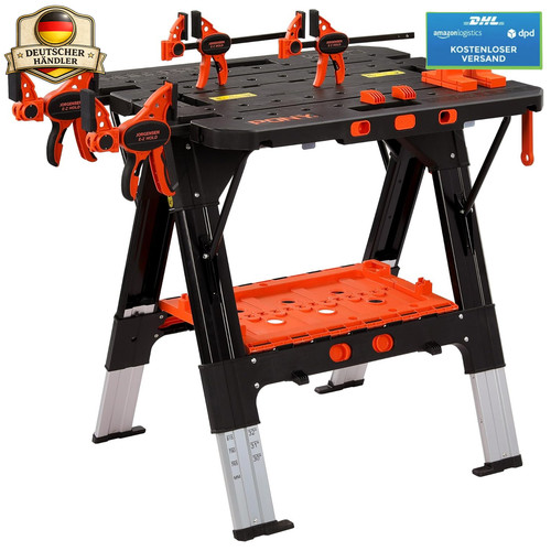 Werkbank klappbar 454kg - werkbank,