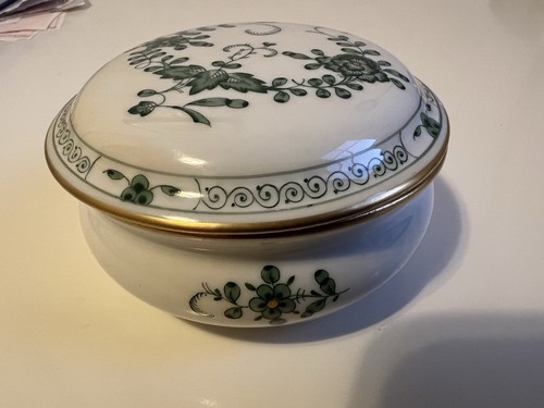 Meissen porzellan deckeldose - porzellan,