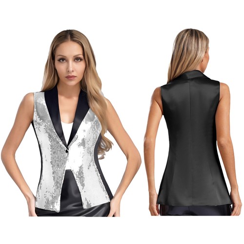 Damen pailletten jacke - damen,