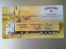 Gerolsteiner Mineralwasser MAN SZ 1:87 Apfelschorle