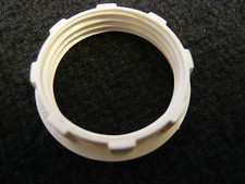 3 x Gewindering  Schraubring  Kunststoffring für E14 Fassung Schirmhalter 28mm