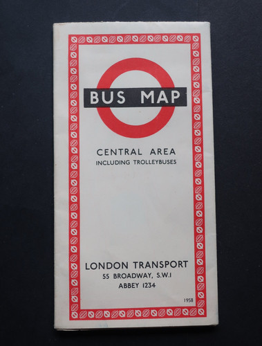 Vintage map the - of, london