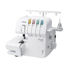 Brother 1034 DX 4 Faden Overlock Nähmaschine mit Differentialtransport, Rollsaum