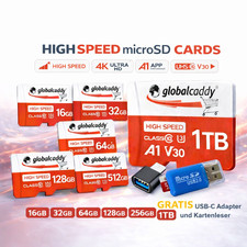 Micro SD Karte 1TB 512GB 256GB