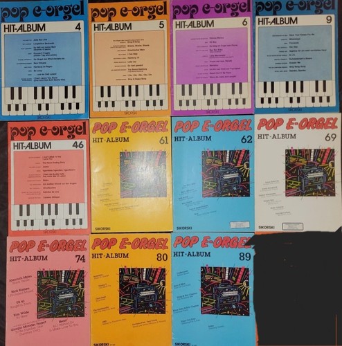 Pop orgel hit - e-orgel, 11