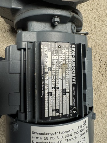 Sew eurodrive sf32 r17 - sew,