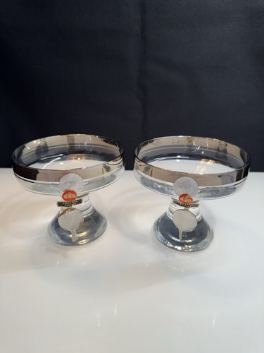 Ingrid glas platinrand - glas,