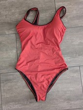 Studio Untold Badeanzug, Shaping, Neu, Gr. 42, ziegelrot, rot, Backsteinrot